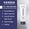 Cream, VANEKA Prevents Hair Regrowth & Smooth Silky Skin Solution