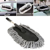 Car Cleaning Mop with Retractable Handle, Microfiber Brush for Dust & Dirt