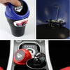 Car Trash Can Organizer, Compact Garbage Holder with Lid