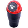 Car Trash Can Organizer, Compact Garbage Holder with Lid