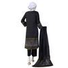 Suit, Original J. Premium Black Lawn & Semi Formal, for Women