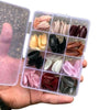 288-Piece Multicolor Fake Nail Set