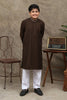 UMBER BROWN COTTON KURTA  KIDS WEAR - maqsood.pk