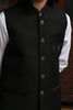 BLACK TROPICAL KID'S  WAIST COAT