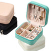 Jewelry Organizer Box, Travel Leather Pocket, Compact & Stylish