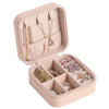 Jewelry Organizer Box, Travel Leather Pocket, Compact & Stylish