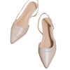 Closed Half Toe Pointed Mule, Fashionable Slingback, for Women