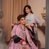 Suit, Reet Rang, Embroidered Lawn & Chiffon Dupatta, for Women