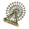 Creative London Eye Ornament, Rotating Wheel, Metallic, for Home Decor