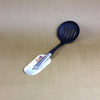 Black colored silicone spoon