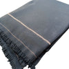 Luxury Black Wool Shawl