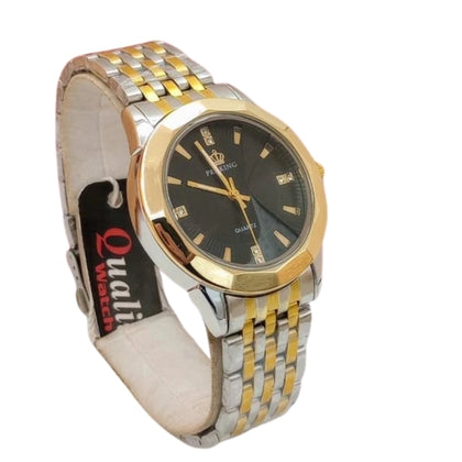 Pro King Gents Quartz Watch, Durable Stainless Steel, Luxury Look