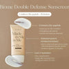 Biome Double Defense Sunscreen, SPF Protection & Hydrating Formula