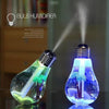 LED Bulb Humidifier, USB Diffuser, for Home & Office Use