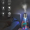 LED Bulb Humidifier, USB Diffuser, for Home & Office Use