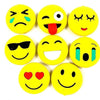 Emoji Eraser, Smiling Face, Fun & Cute Rubber Pack, for Kids