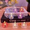 Flameless LED Tea Light Candles, Warm White & Battery Operated, Pack of 12