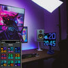 Full Color USB Bluetooth LED Display, DIY Graphics & Adjustable Visibility