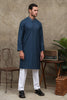 STONE BLUE MEN'S COTTON KURTA | - maqsood.pk