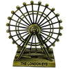 Creative London Eye Ornament, Rotating Wheel, Metallic, for Home Decor