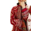 Premium Dhanak 3PCS Set, Embroidered Shirt & Pashmina Shawl, for Women