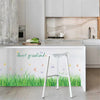 3D Green Plant Wall Stickers, Removable Grass Design, for Home Decor