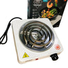 Portable Electric Stove, Non-Stick Hot Plate, 1000W, Overheat Protection