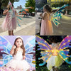 Glowing Elf Wings, Rechargeable Light-Up Fairy Costume, for Kids & Adults