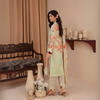 Suit, Reet Rang, Intricate Embroidery & Chiffon Dupatta, for Women