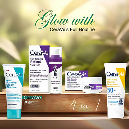 CeraVe 4-in-1 Skincare Bundle