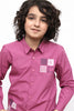 KID'S LIGHT PURPLE  CASUAL SHIRT