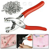 Metal Button Press Tool, Tich Button Pliers for Baby Clothes, Crafts, & More