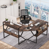 Zeeba Hutch Home Office Workstation Writing Organizer Desk Table