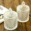 DELISOGA Aesthetic Crystal Storage Jar