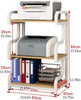 Desktop printer stand organizer