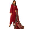 Premium Dhanak 3PCS Set, Embroidered Shirt & Pashmina Shawl, for Women