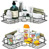 Bathroom & Kitchen Rack, Stainless Steel Corner Shelf & Waterproof Organizer