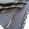 Luxury Black Wool Shawl