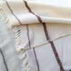 Luxury White Wool Shawl