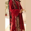 Premium Dhanak 3PCS Set, Embroidered Shirt & Pashmina Shawl, for Women