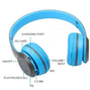 P47 Bluetooth Headphones, Over-Ear, Foldable, Noise Cancellation & 250mAh Battery