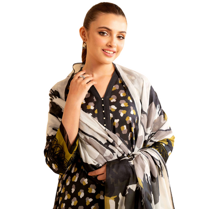 Suit, Nishat Linen, 3 Piece Printed Lawn & Quality Checked, for Women