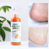 Foot Peeling Spray, Orange Oil Essence, for Dry and Callused Skin Care