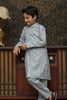 GRAY CHICKEN KID'S COTTON SHALWAR KAMEEZ