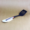 Black colored silicone spoon