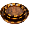 Wooden Plates Set Tukri