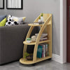 Standing Side Table Living Room Storage Shelves