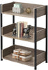 Bookcase Shelve Storage Rack, VECELO Organizer Lounge Decor