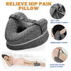 Pain Relief Pillow, Ergonomic Memory Foam, for Joint & Hip Pain