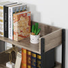 Bookcase Shelve Storage Rack, VECELO Organizer Lounge Decor